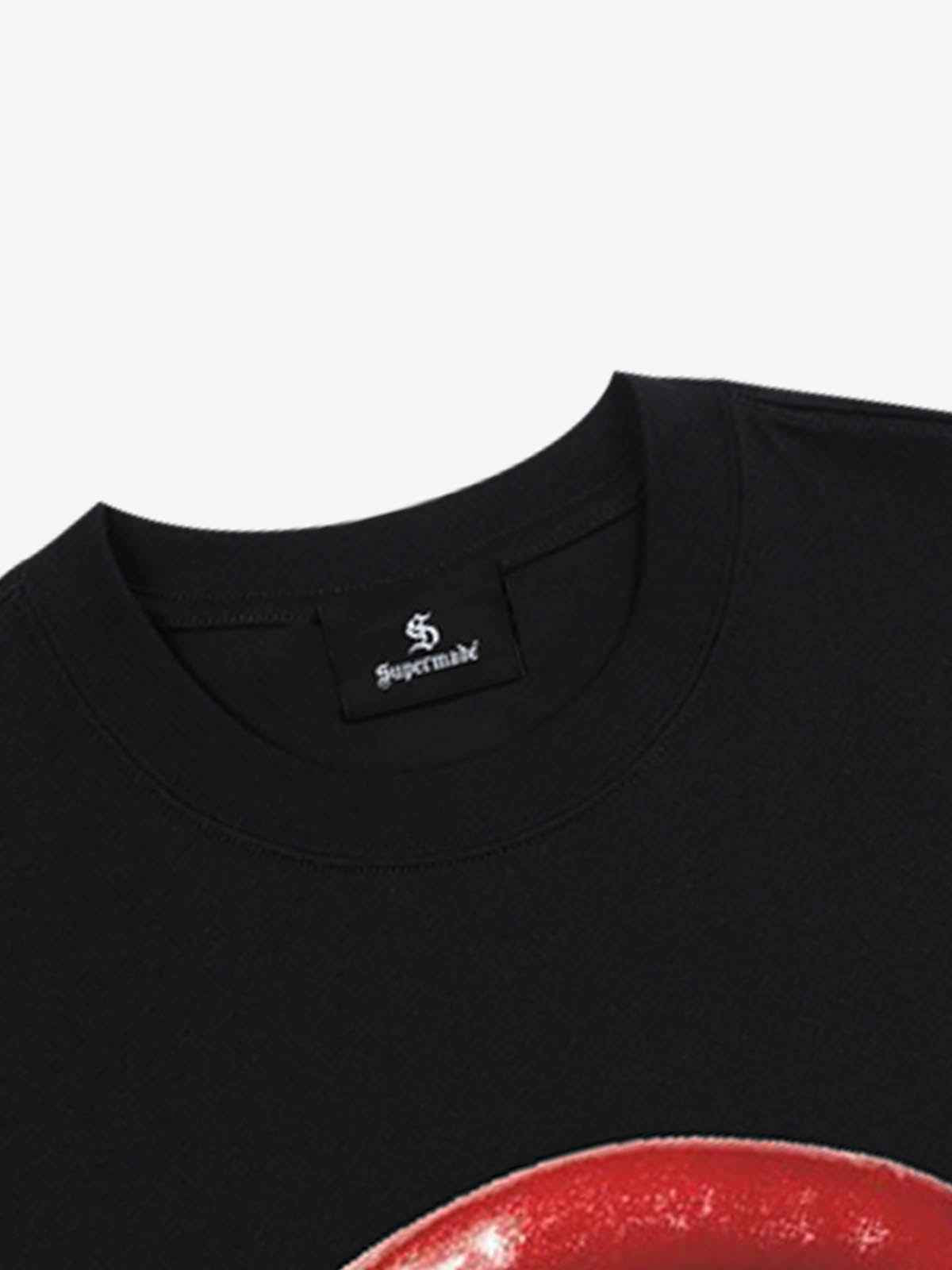 Wax Seal Cross Graphic T-Shirt