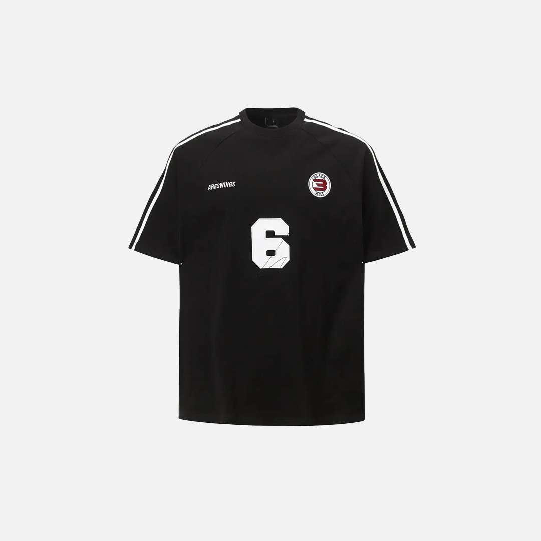 Elevated Y2K Patched Racing Short Sleeve Sport T-Shirt - Luxuryurbanwear