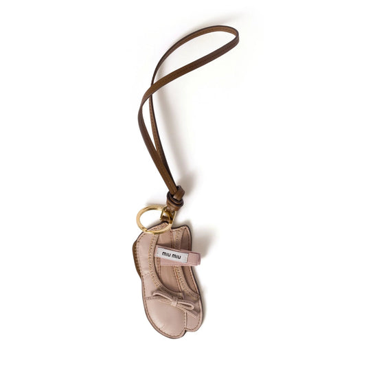 Miu Miu Neutrals Keyrings & Chains Women