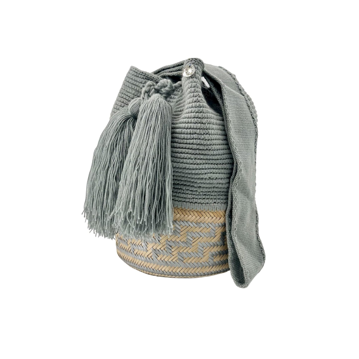 Authentic Wayuu Bag - Large Handmade Colombian Mochila - Handwoven Tribal Crossbody Shoulder Bag for Women - Unique