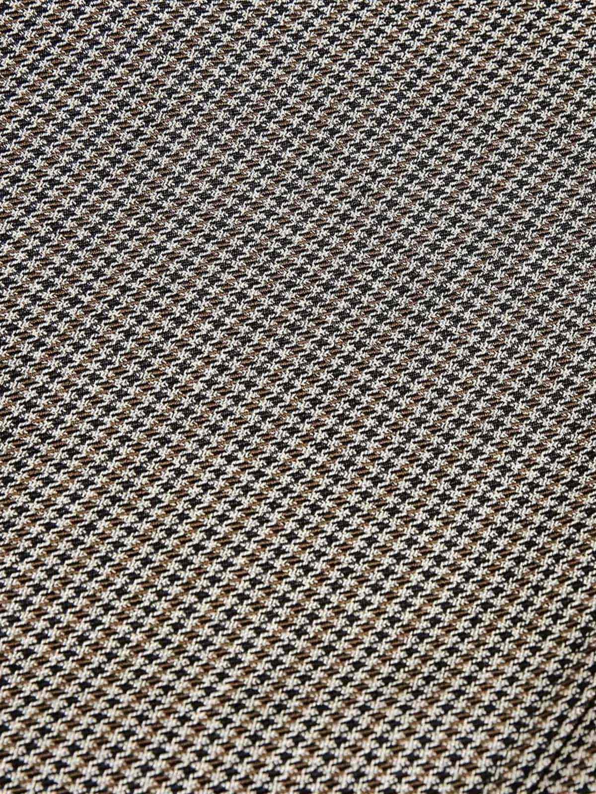 Belted Houndstooth Blazer Pants - Luxuryurbanwear