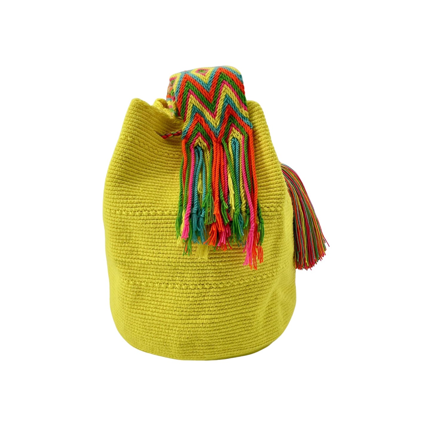 Authentic Wayuu Bag - Large Handmade Colombian Mochila - Handwoven Tribal Crossbody Shoulder Bag for Women - Unique