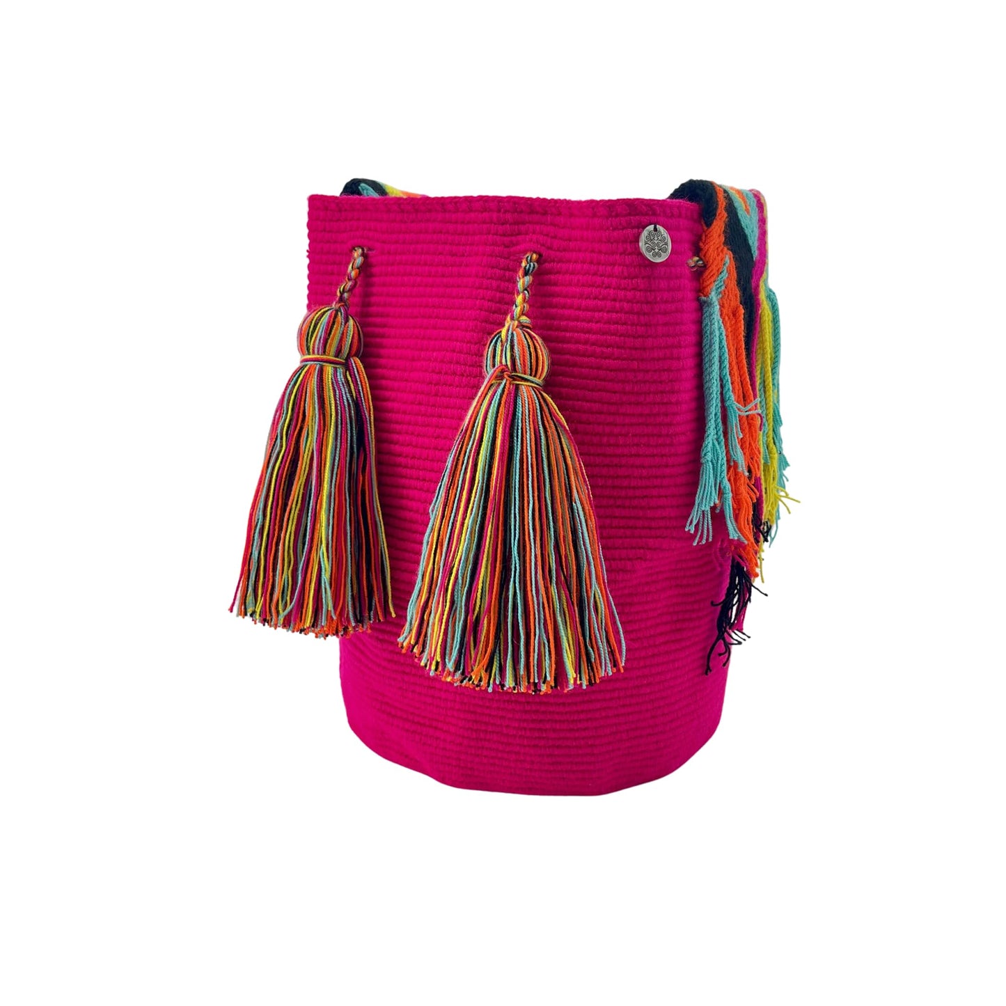 Authentic Wayuu Bag - Large Handmade Colombian Mochila - Handwoven Tribal Crossbody Shoulder Bag for Women - Unique