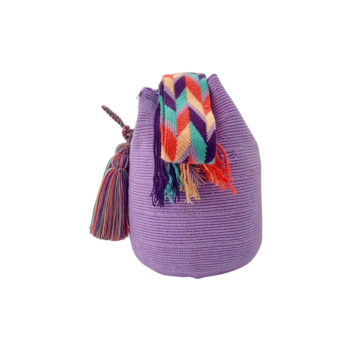 Authentic Wayuu Bag - Large Handmade Colombian Mochila - Handwoven Tribal Crossbody Shoulder Bag for Women - Unique