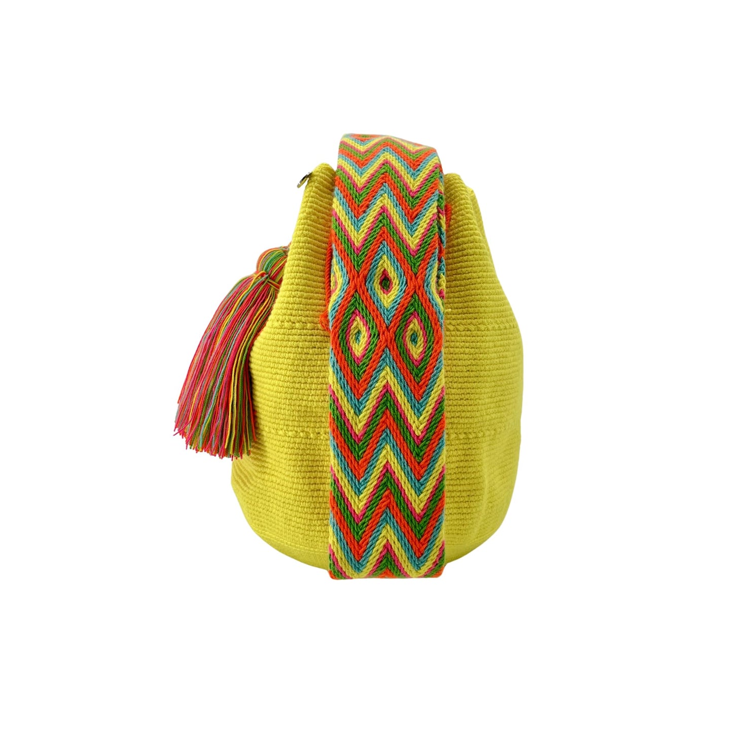Authentic Wayuu Bag - Large Handmade Colombian Mochila - Handwoven Tribal Crossbody Shoulder Bag for Women - Unique