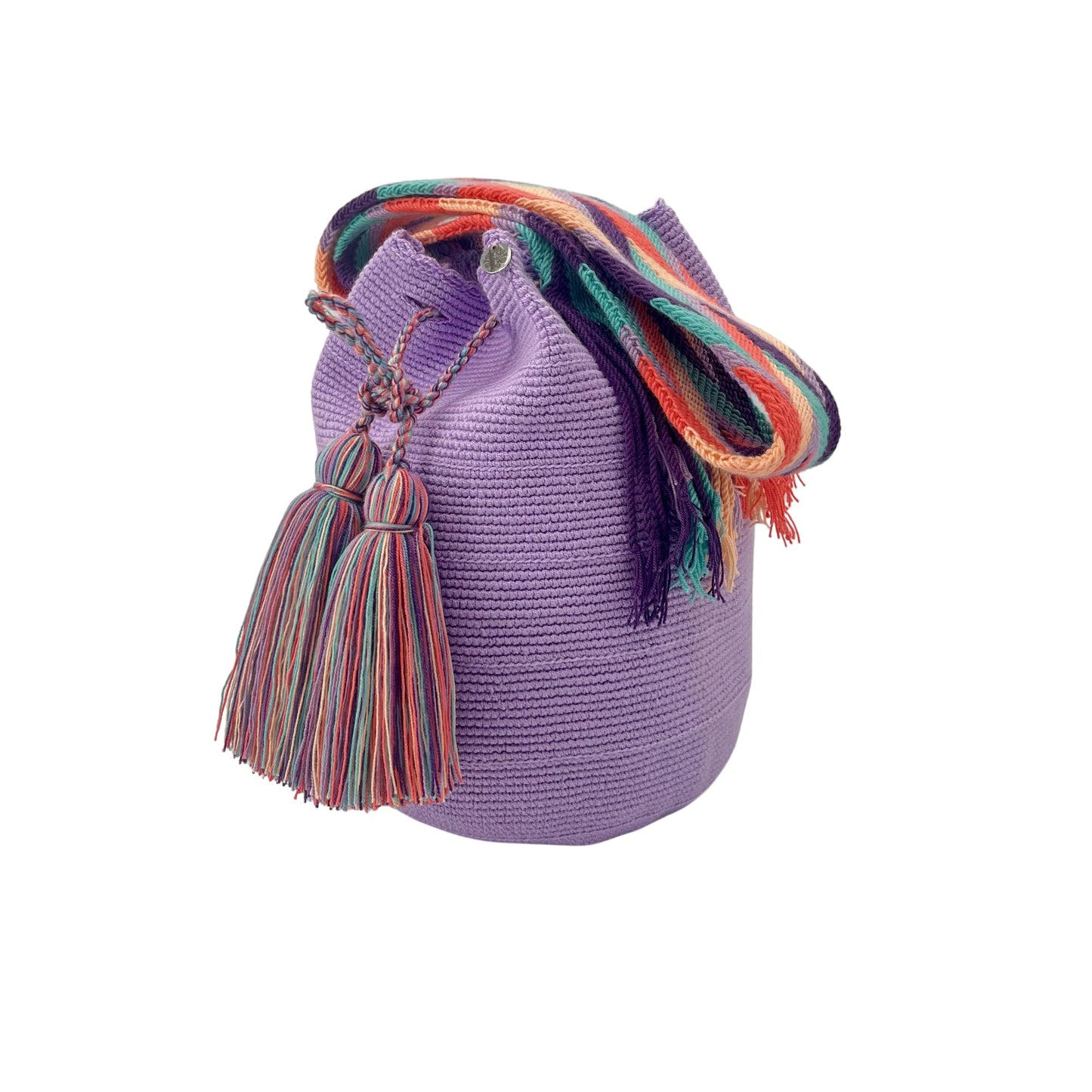 Authentic Wayuu Bag - Large Handmade Colombian Mochila - Handwoven Tribal Crossbody Shoulder Bag for Women - Unique