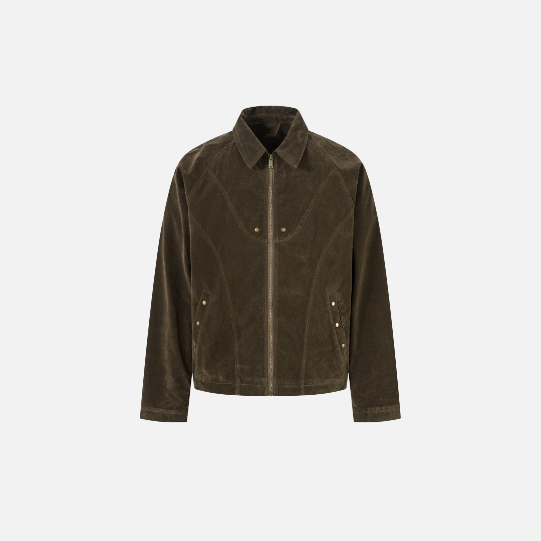 Deconstructed Split Design Solid Color Lapel Jacket - Luxuryurbanwear