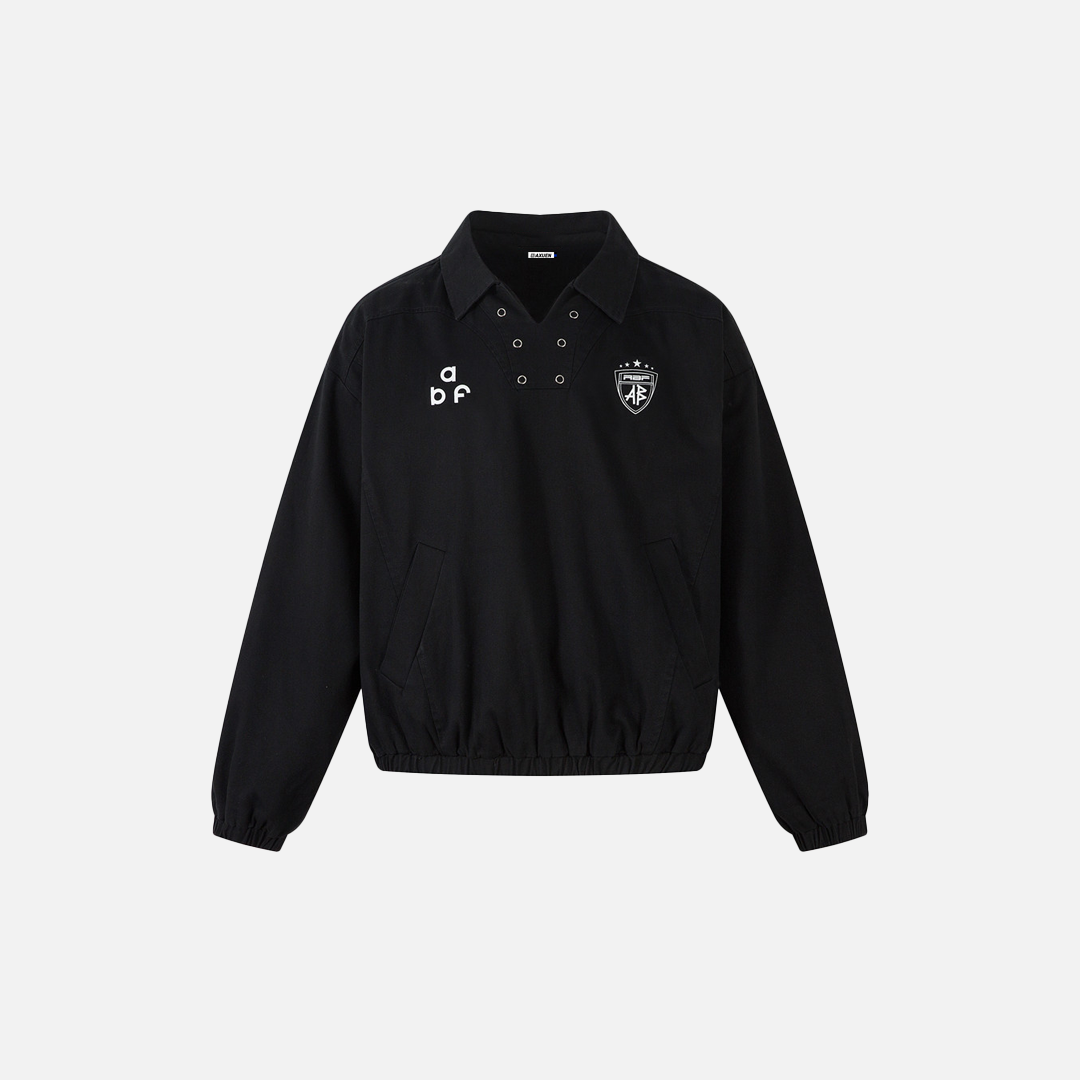 Flattering Hip Hop High-Street Collar Sweatshirt - Luxuryurbanwear
