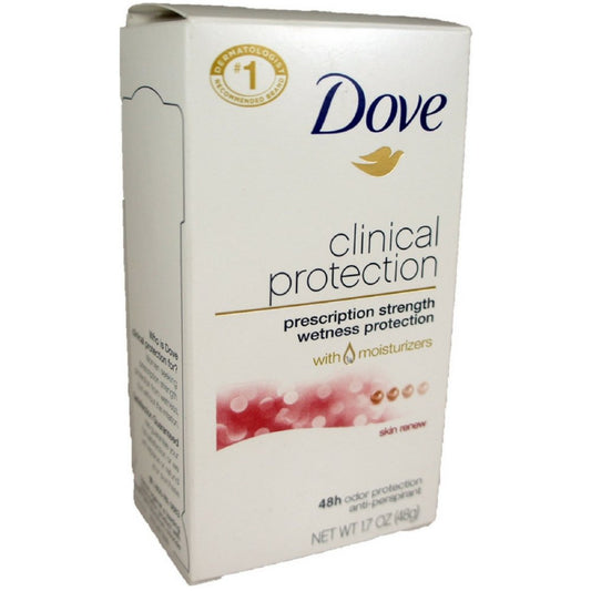 Dove Clinical Protection Antiperspirant & Deodorant Skin Renew 1.7 oz (Pack of 4)