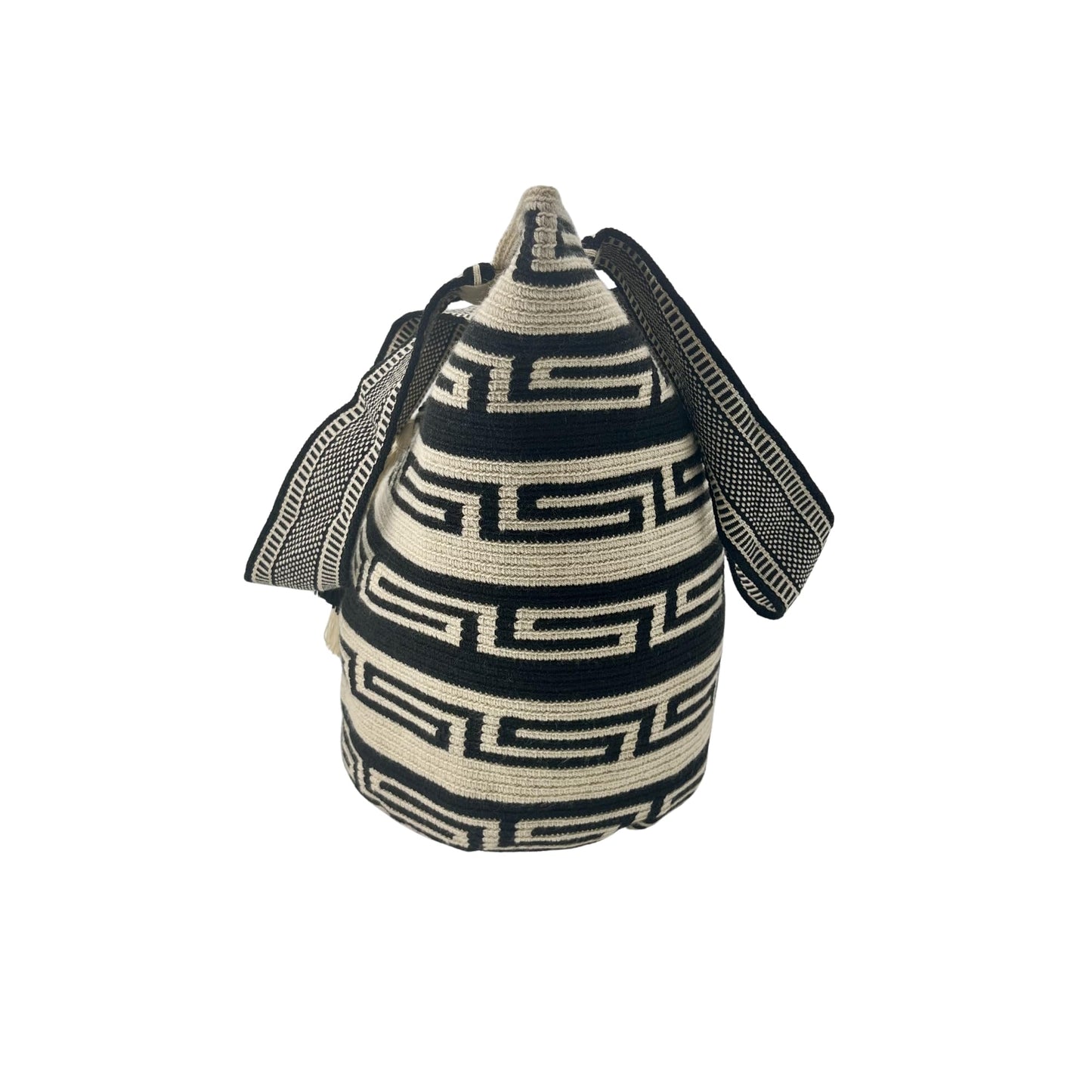 Authentic Wayuu Bag - Large Handmade Colombian Mochila - Handwoven Tribal Crossbody Shoulder Bag for Women - Unique