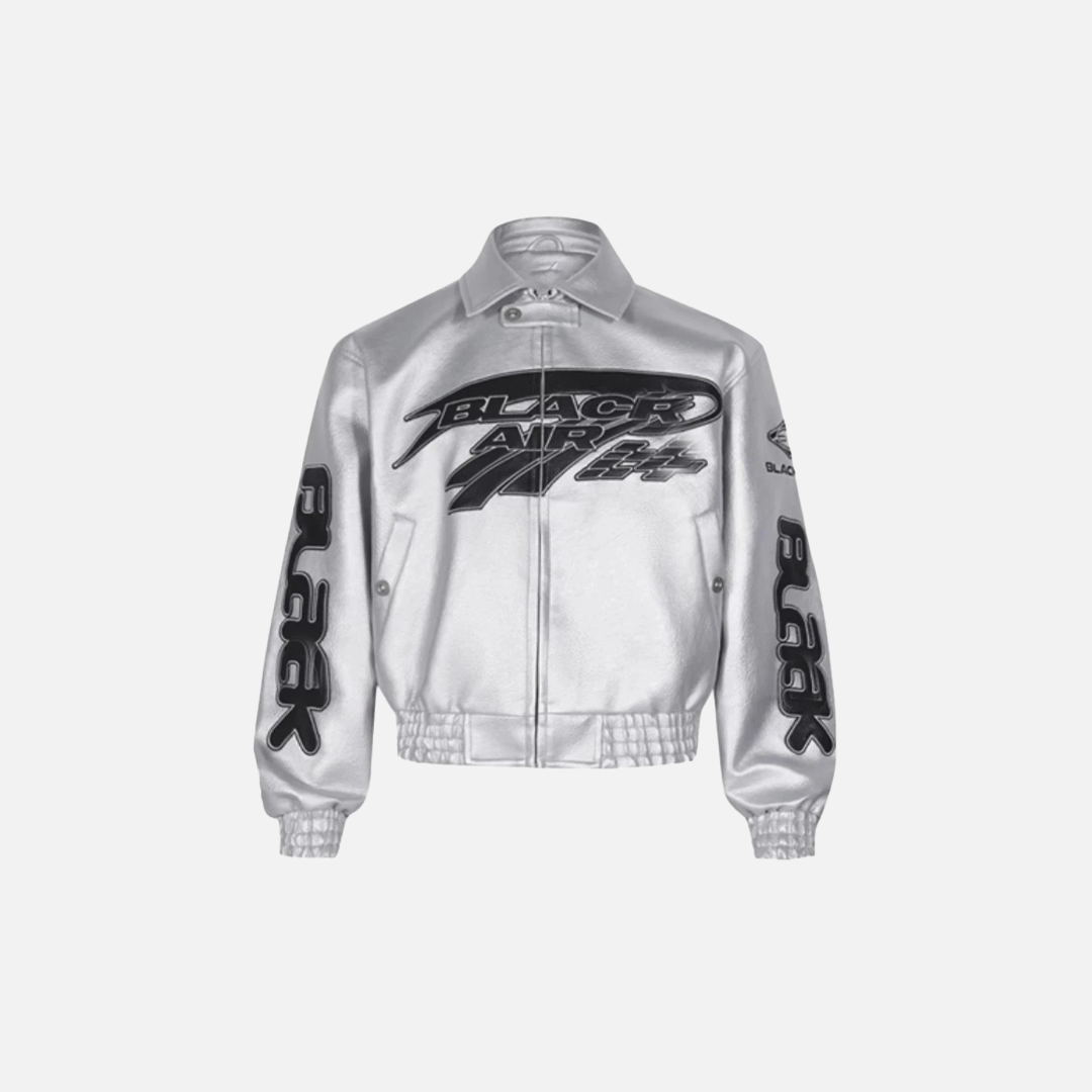 Durable Retro Hip Hop Racing PU Leather Jacket - Luxuryurbanwear