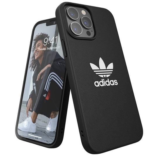 adidas Case Designed for iPhone 13 Pro Max 6.7 Drop-Tested Cases Shockproof Raised Edges Original Protective Case Black and White