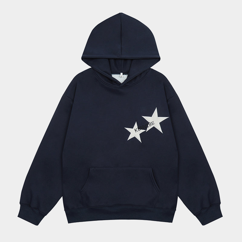 Twinkle Threads | Star Embellished Hoodie - Luxuryurbanwear