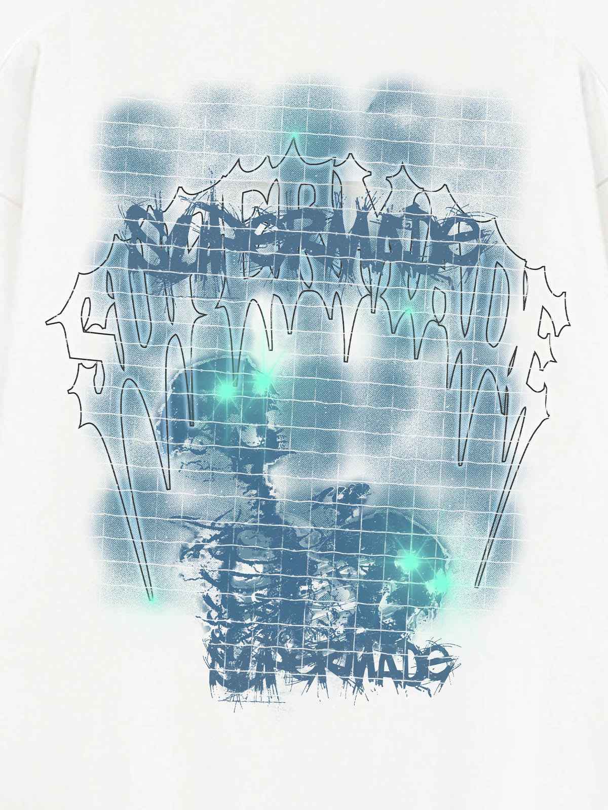 Gothic Skull Graphic Hoodie