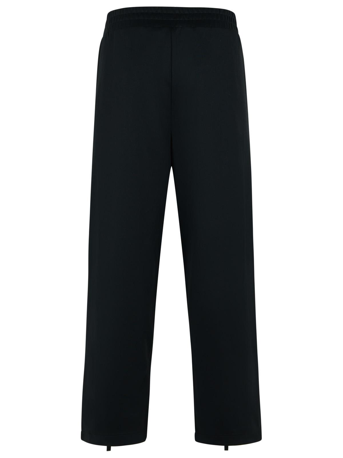 Palm Angels Track' Black Polyester Blend Pants Men