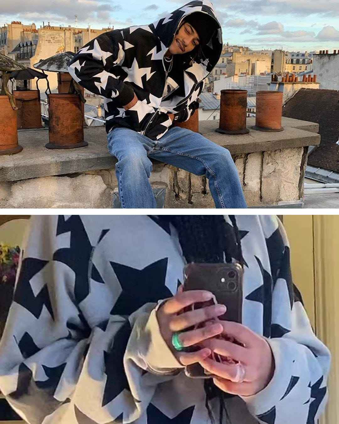 Zip Up Hoodie Starship