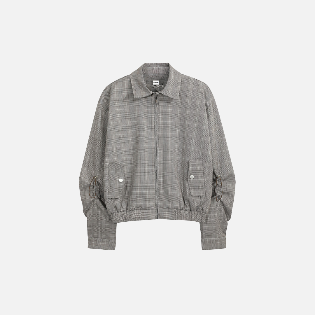Winter Men Stylish Plaid Collar Casual Jacket - Luxuryurbanwear