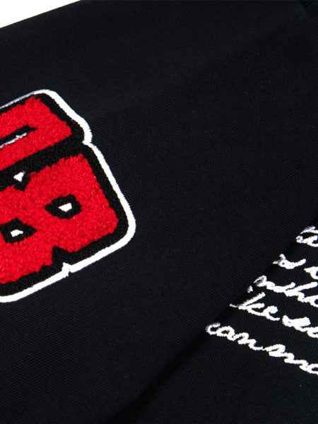 Heavy Embroidery Patch Embroidered T-Shirt