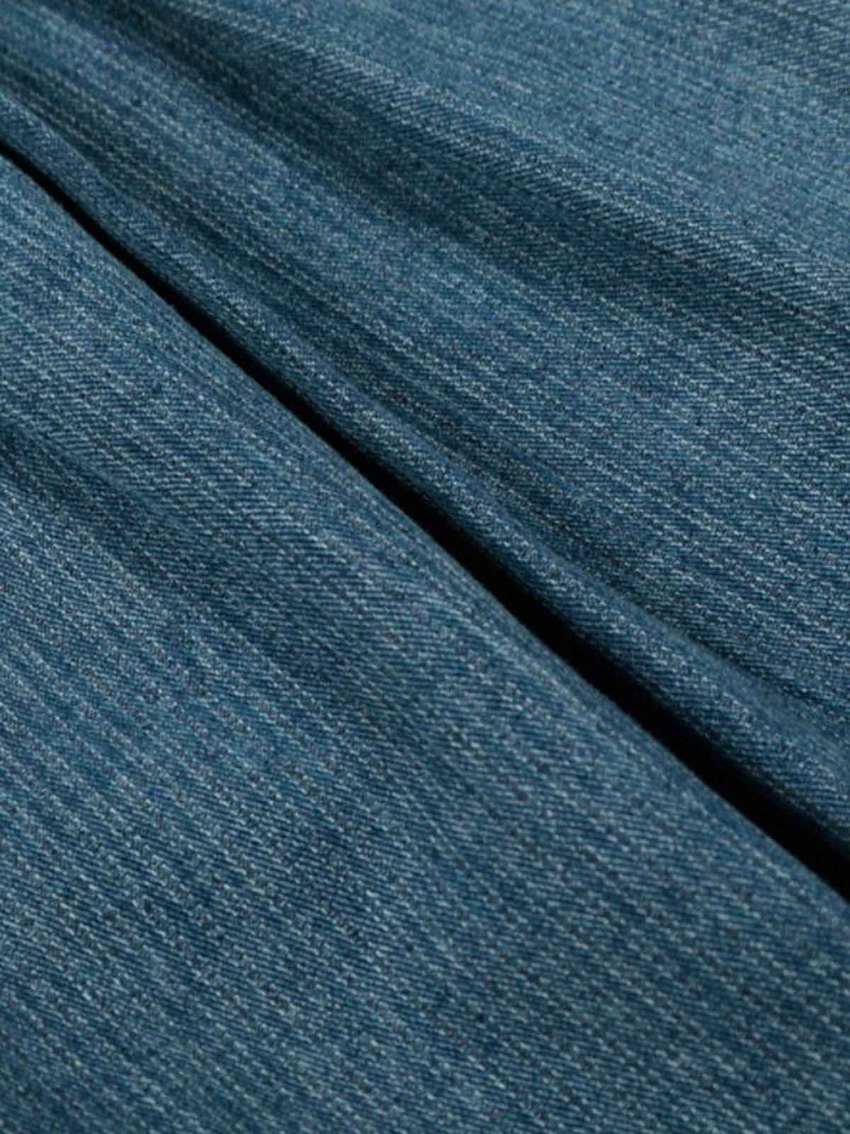 High Waist Pleated Wide Leg Jeans