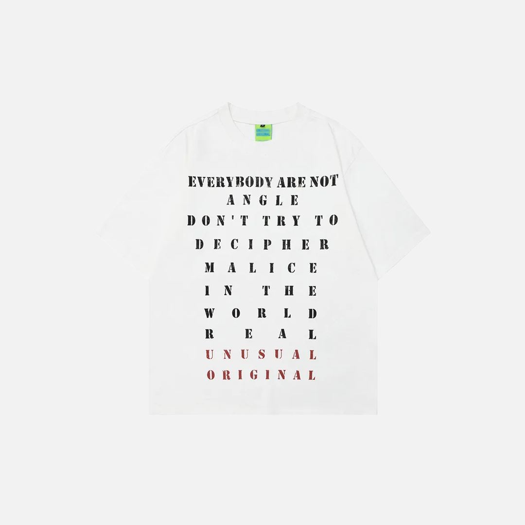 Cozy Vintage Print Short Sleeve Cotton T-Shirt - Luxuryurbanwear