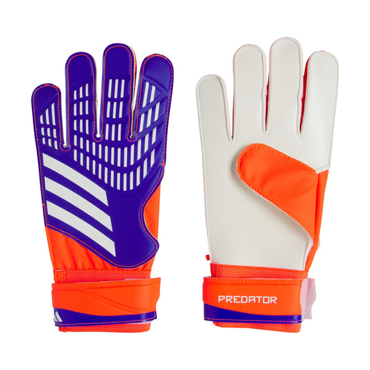 adidas Unisex Training Goalie Gloves Lucid Blue/Solar Red/White 12