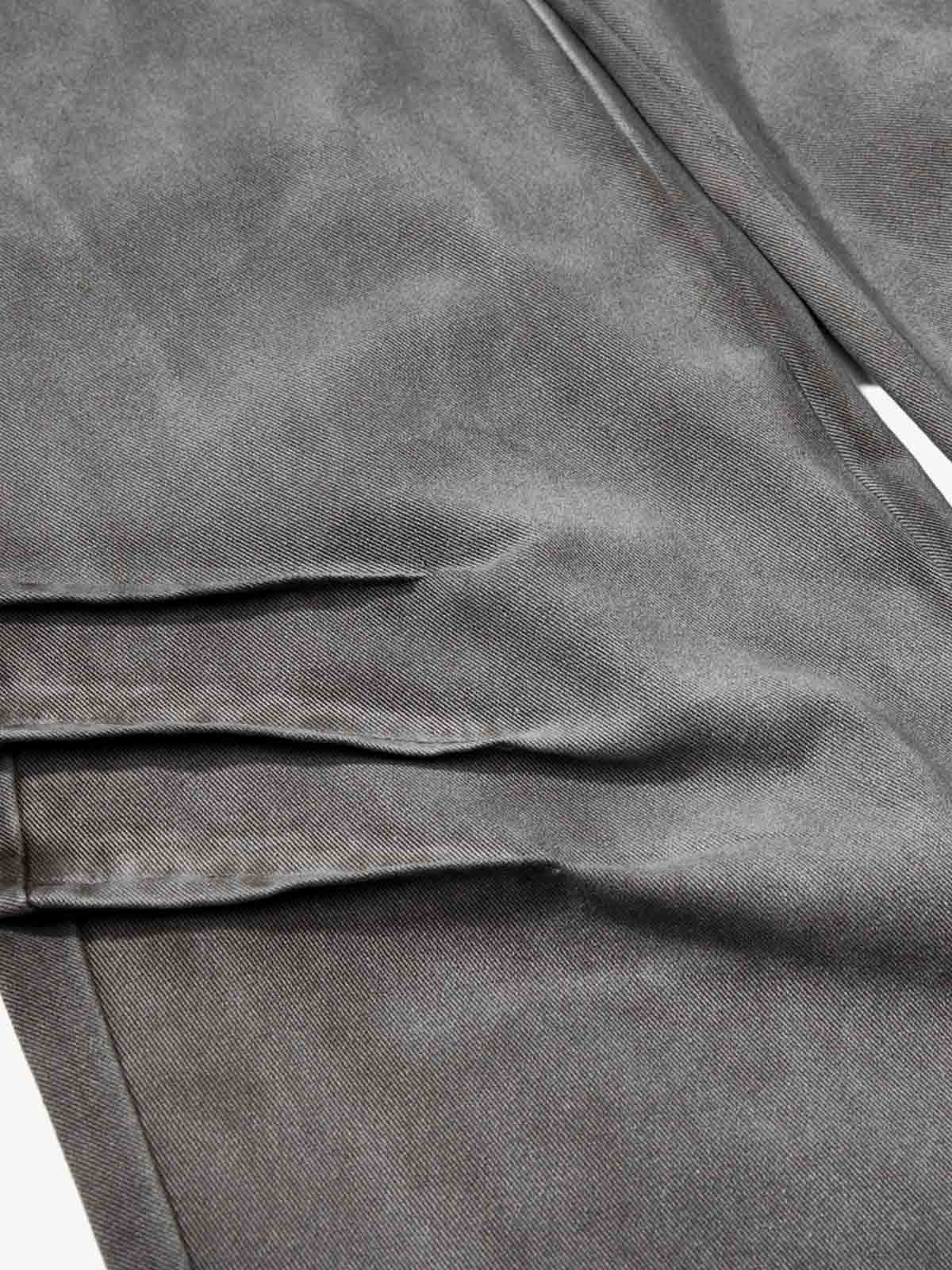 Washed Pleated Baggy Jeans - Luxuryurbanwear