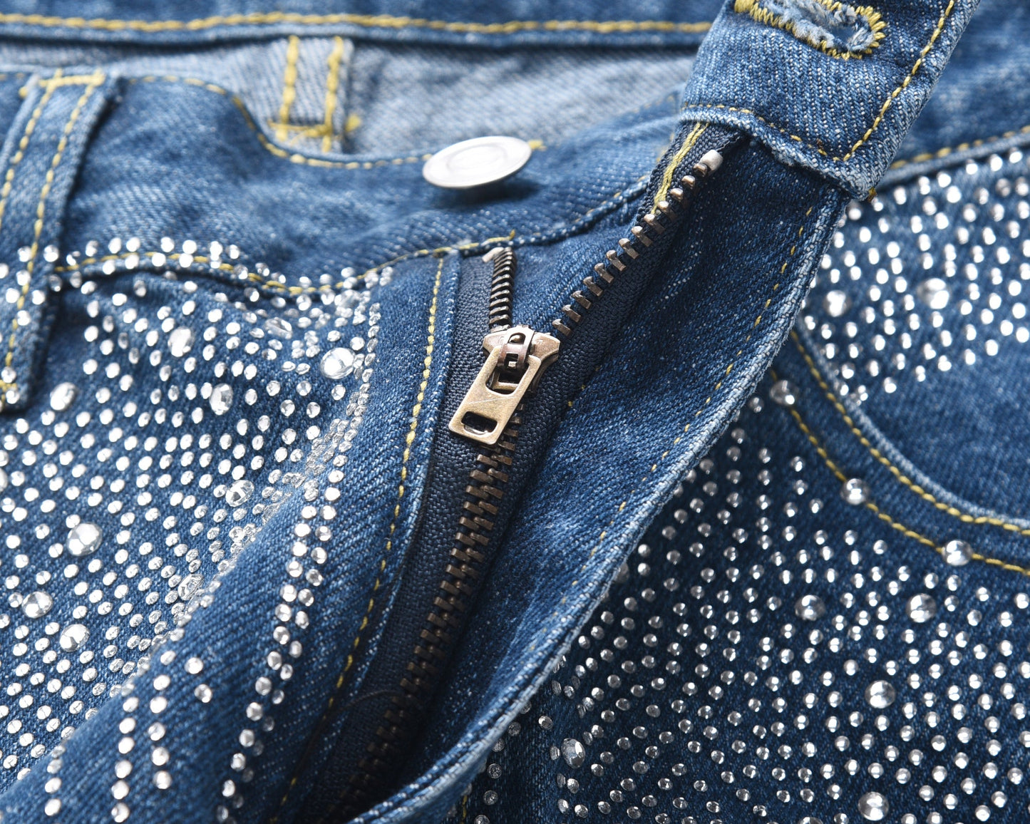 Night Glow Sparkle | Baggy Jeans - Luxuryurbanwear