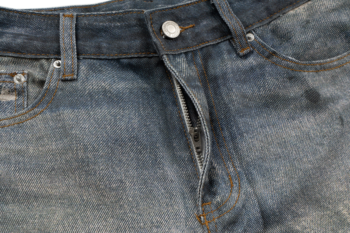 Snake Patch Destroyed | Distressed Jeans - Luxuryurbanwear