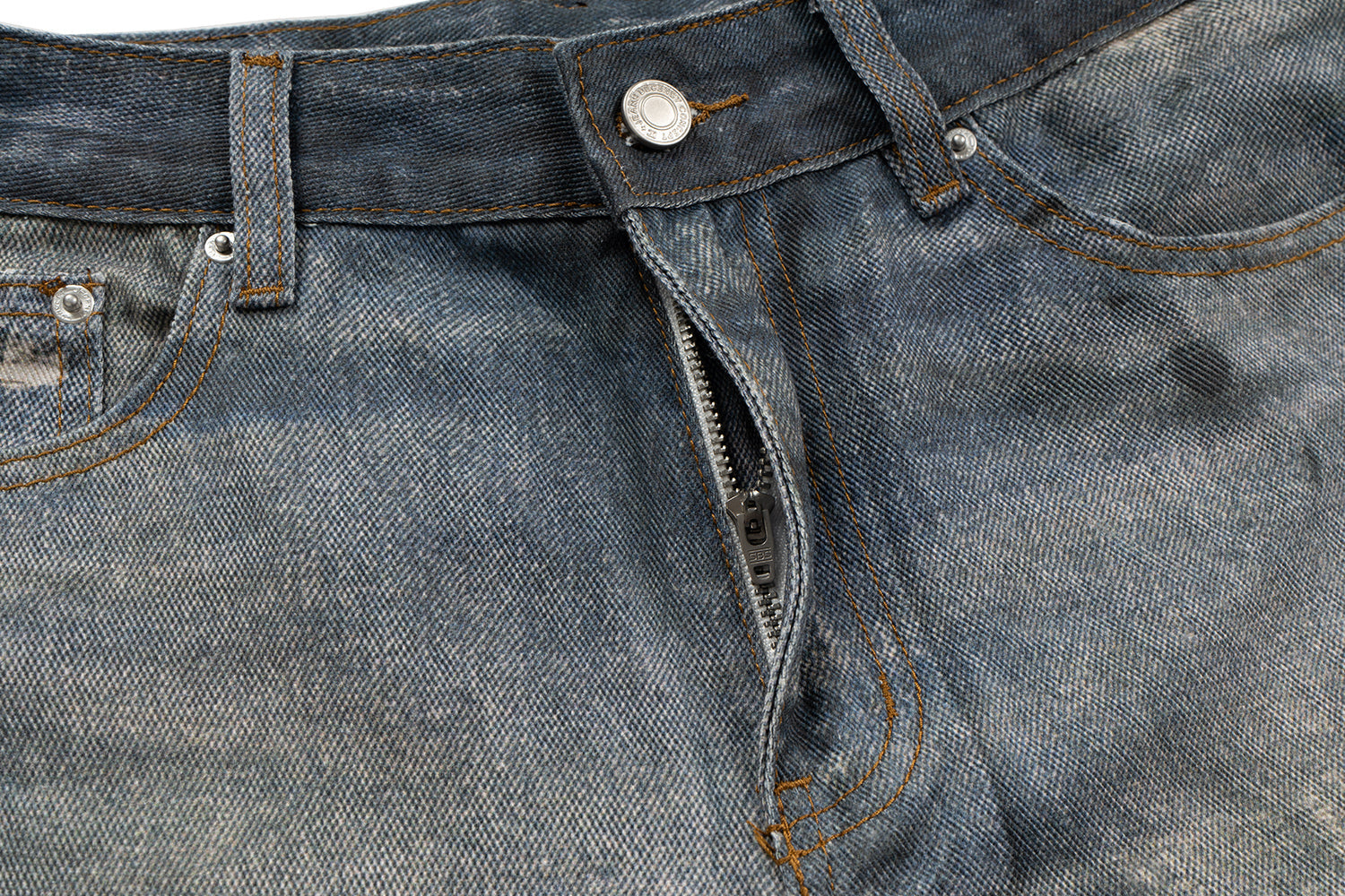 Snake Patch Destroyed | Distressed Jeans - Luxuryurbanwear