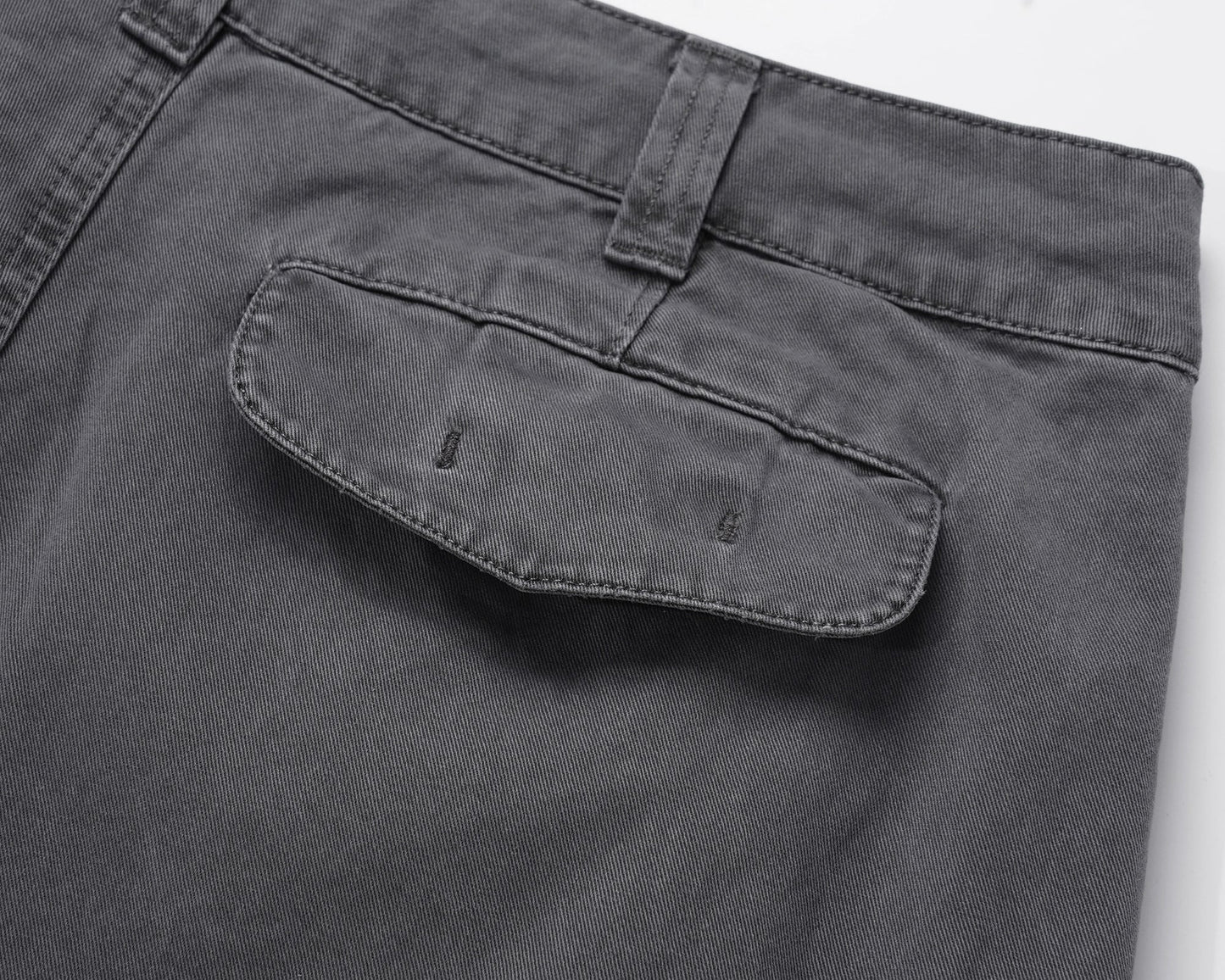 Washed Utility Pocket | Cargo Pants - Luxuryurbanwear