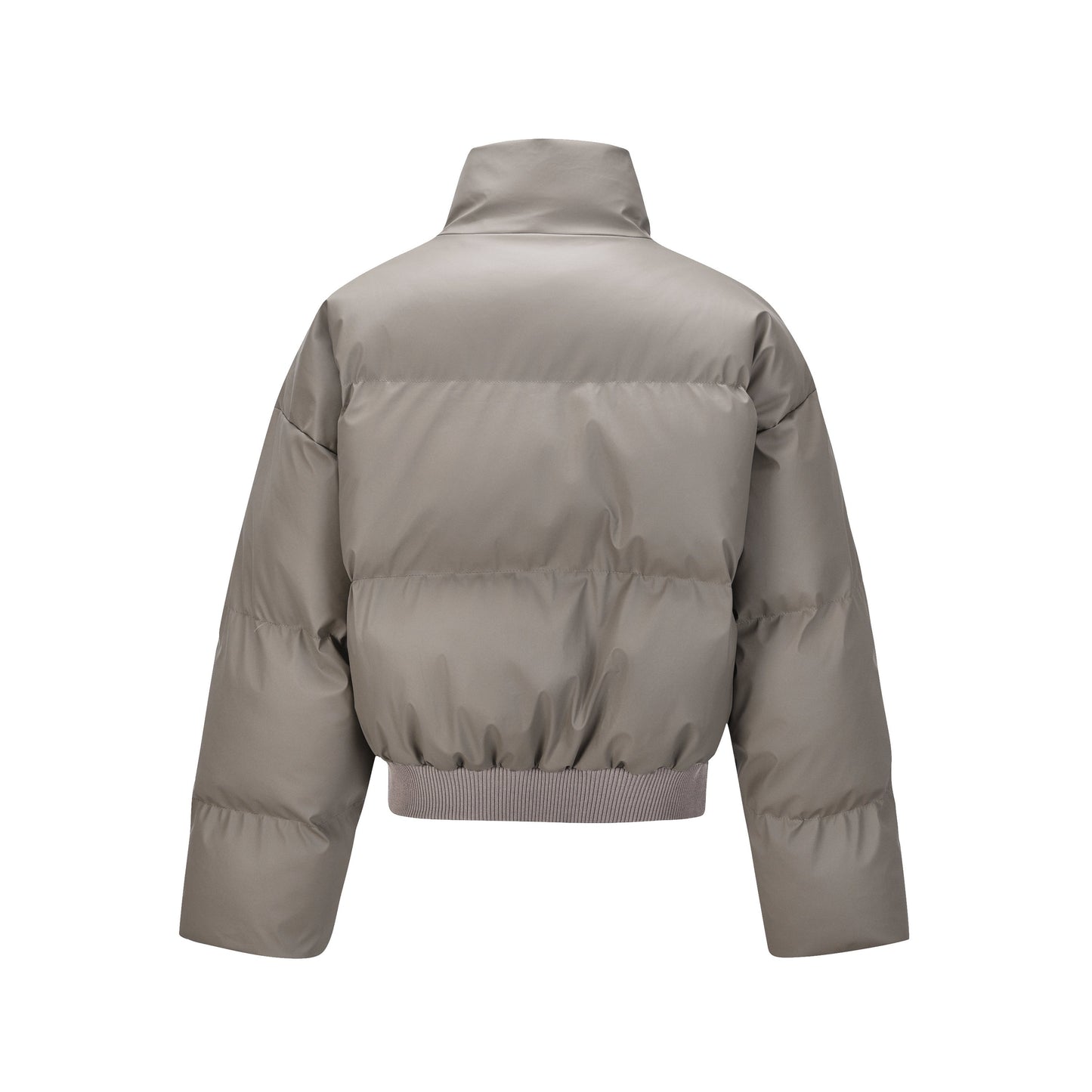 Clean Quilted|Padded Cropped Puffer - Luxuryurbanwear