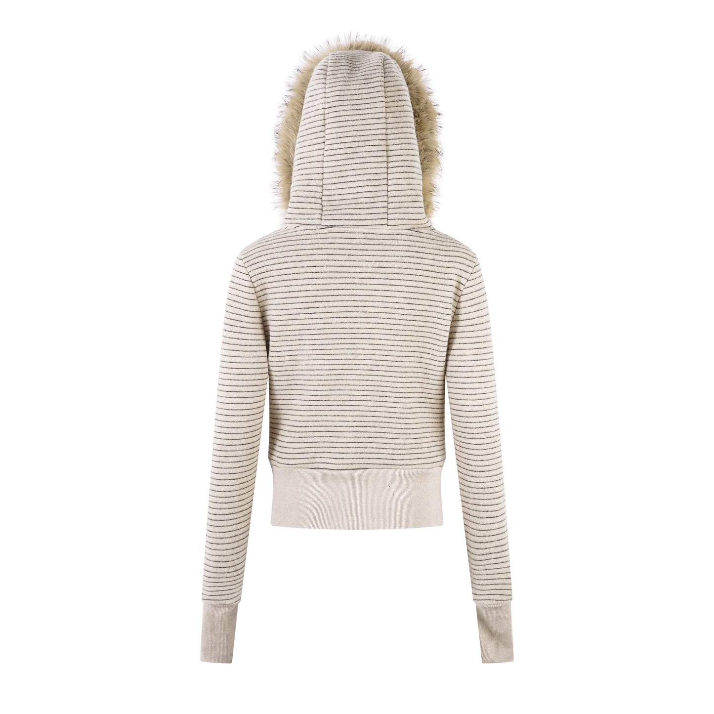 Stone Haze | Washed Denim Jacket with Zip Front - Luxuryurbanwear