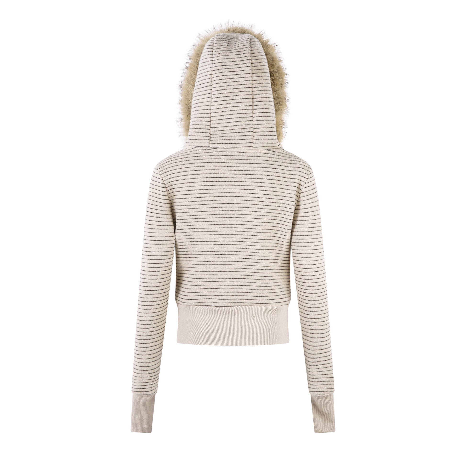 Stone Haze | Washed Denim Jacket with Zip Front - Luxuryurbanwear
