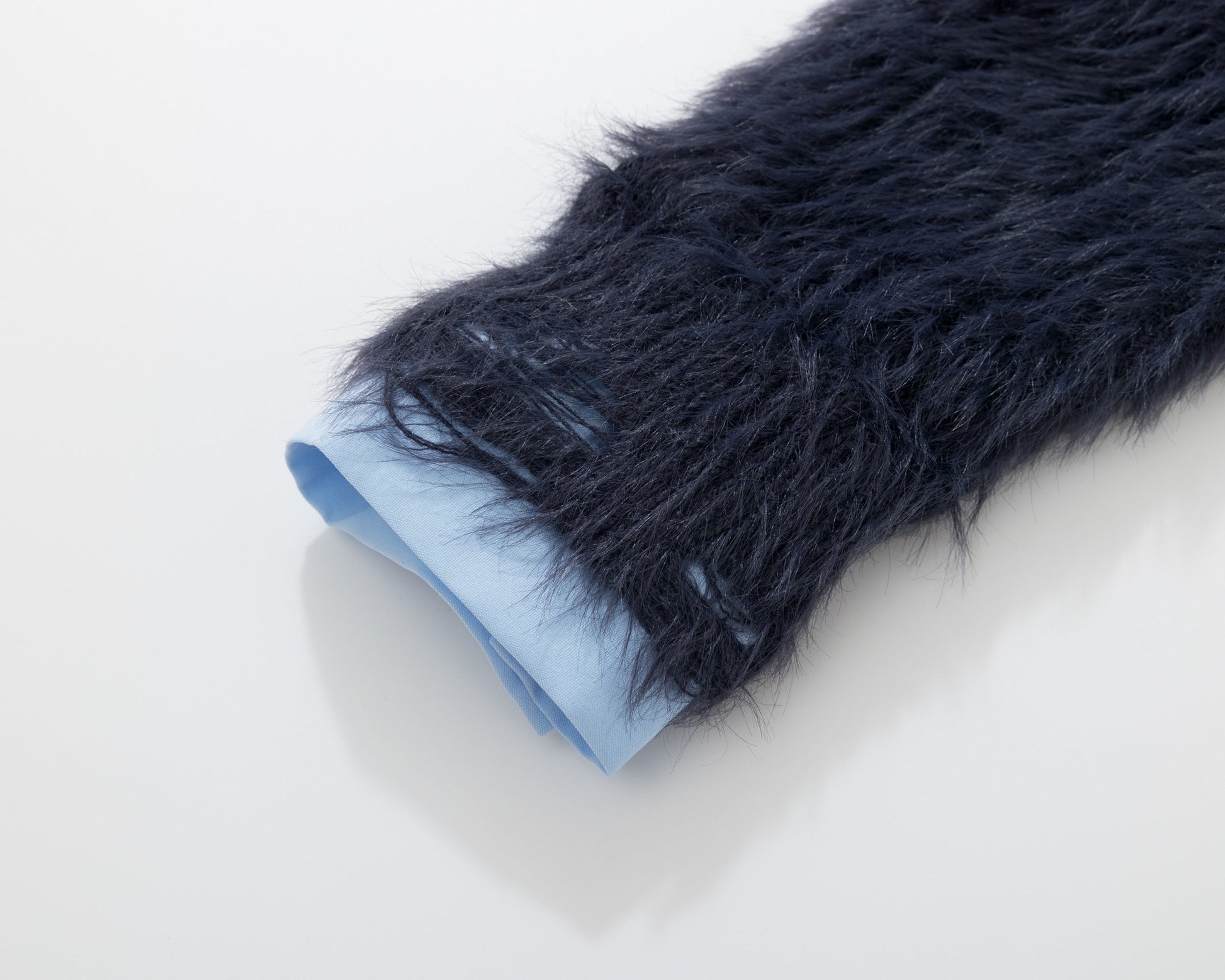 Preppy Fuzz | Mock-Layered Tie Collar Sweater - Luxuryurbanwear
