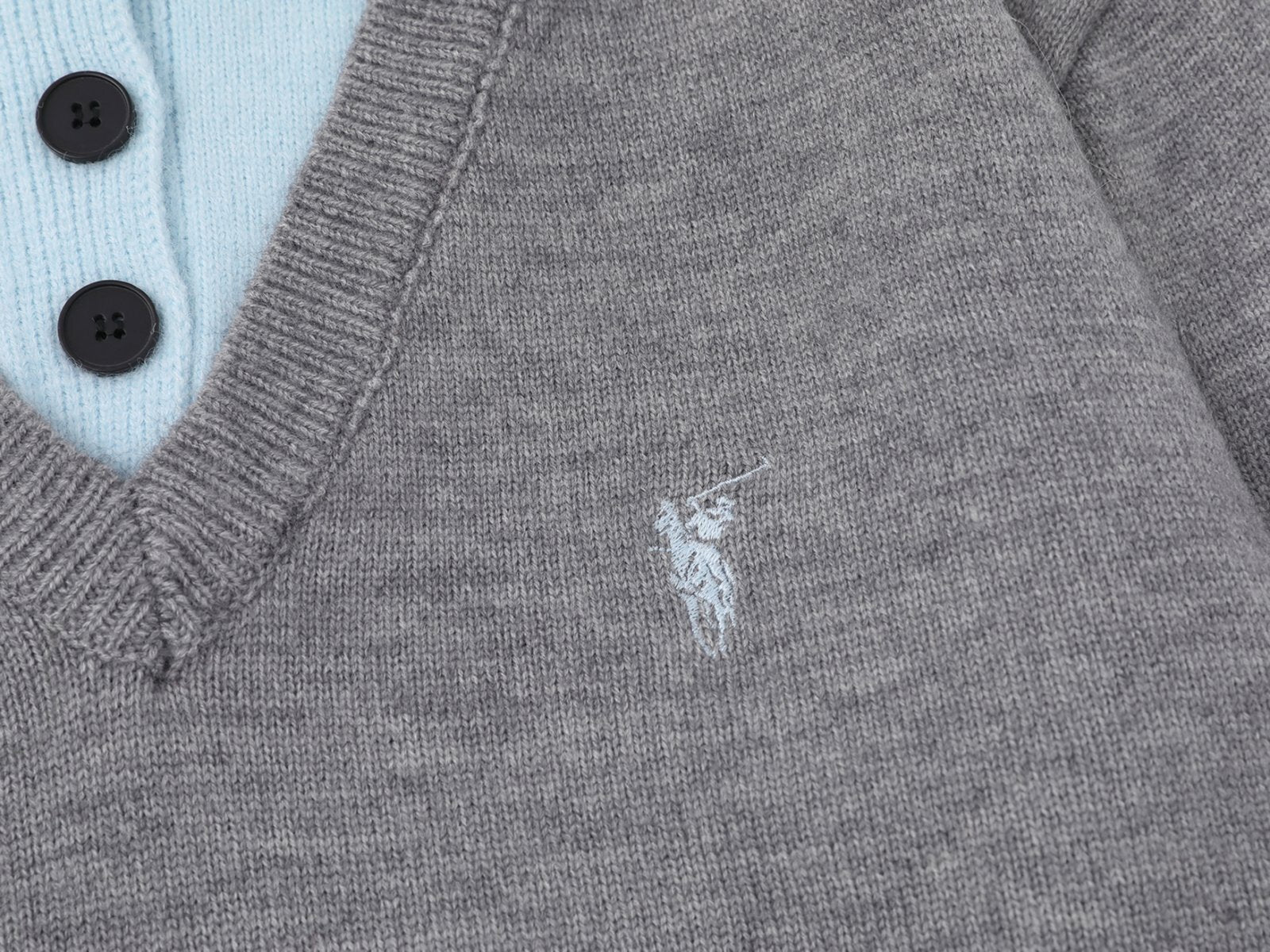 Classic Line | Contrast Collar Knit Polo Sweater - Luxuryurbanwear