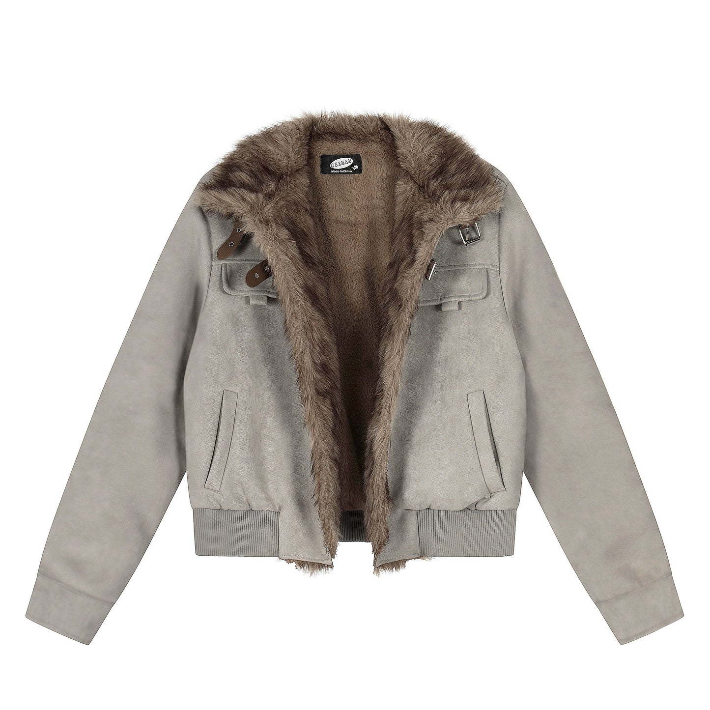 Woolly Herd | Oversized Sweater with Fluffy Sheep Pattern - Luxuryurbanwear