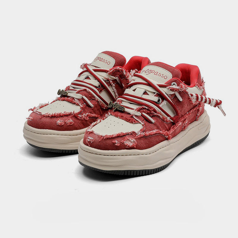 Blaze | Retro Skateboard Sneakers - Luxuryurbanwear