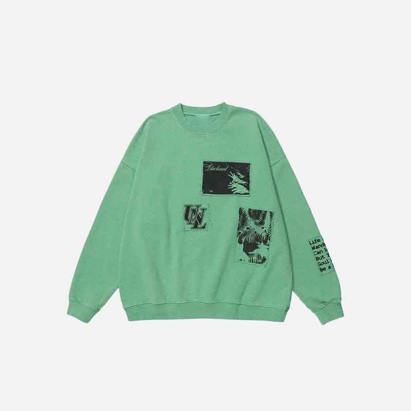 Sweat Urban Patchwork