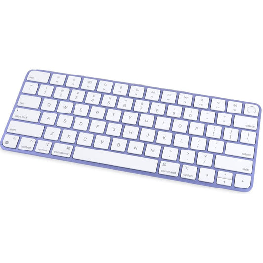 Apple Magic Keyboard with Touch ID for Mac Models with Apple Silicon (QWERTY English) Purple (Renewed)