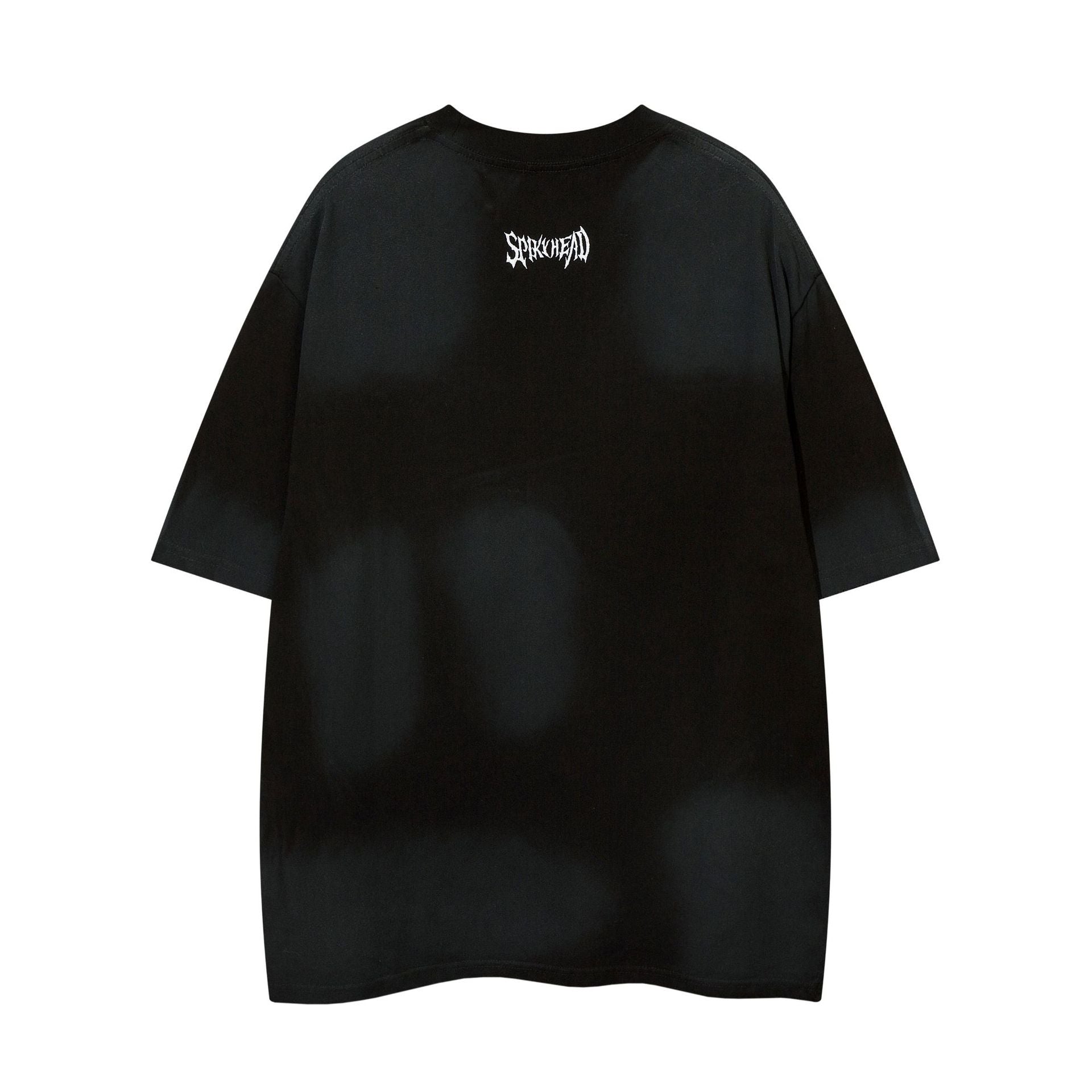 Spikyhead Tie-Dye T-Shirt - Dark Psychedelic Graphic Streetwear Tee | LuxuryUrbanwear - Luxuryurbanwear