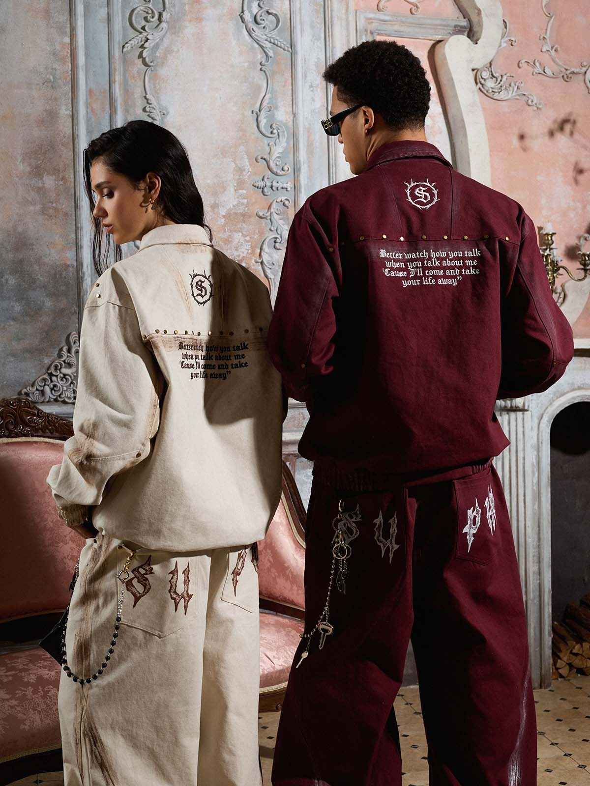 Supermad Logo Gothic Letter Print Set