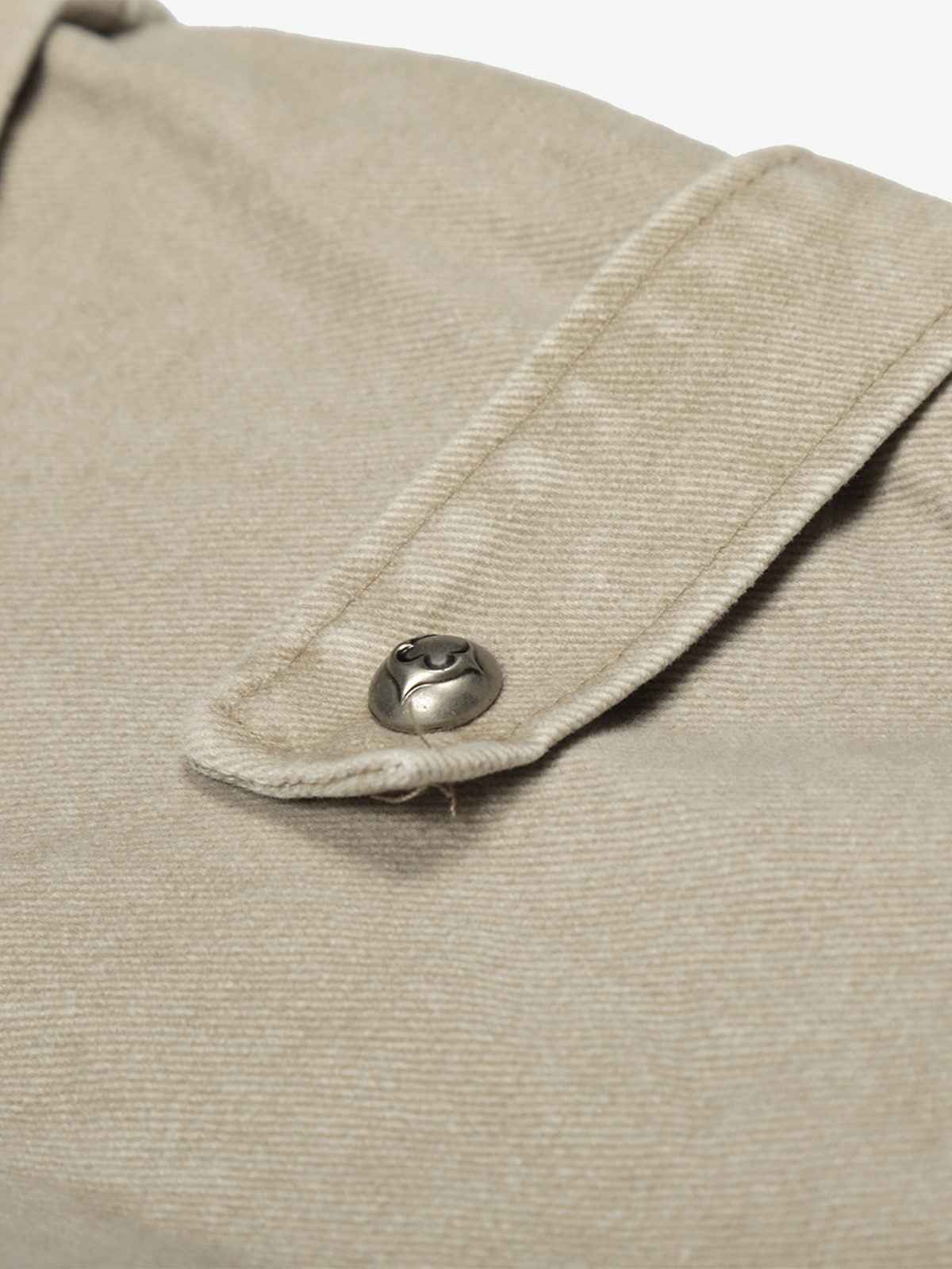 Retro Washed Fleece-lined Hooded Work Jacket