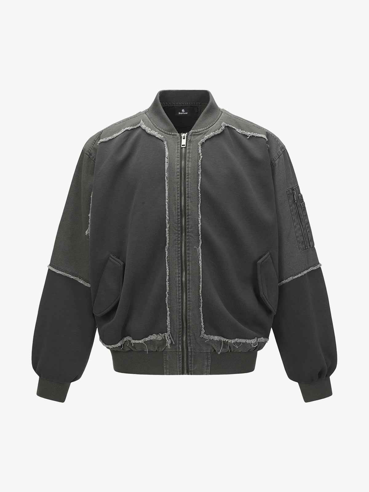 Raw Edge Deconstructed MA-1 Bomber Jacket