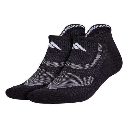 adidas Superlite Performance Tabbed No Show Running Socks with achilles protection (2-Pair)
