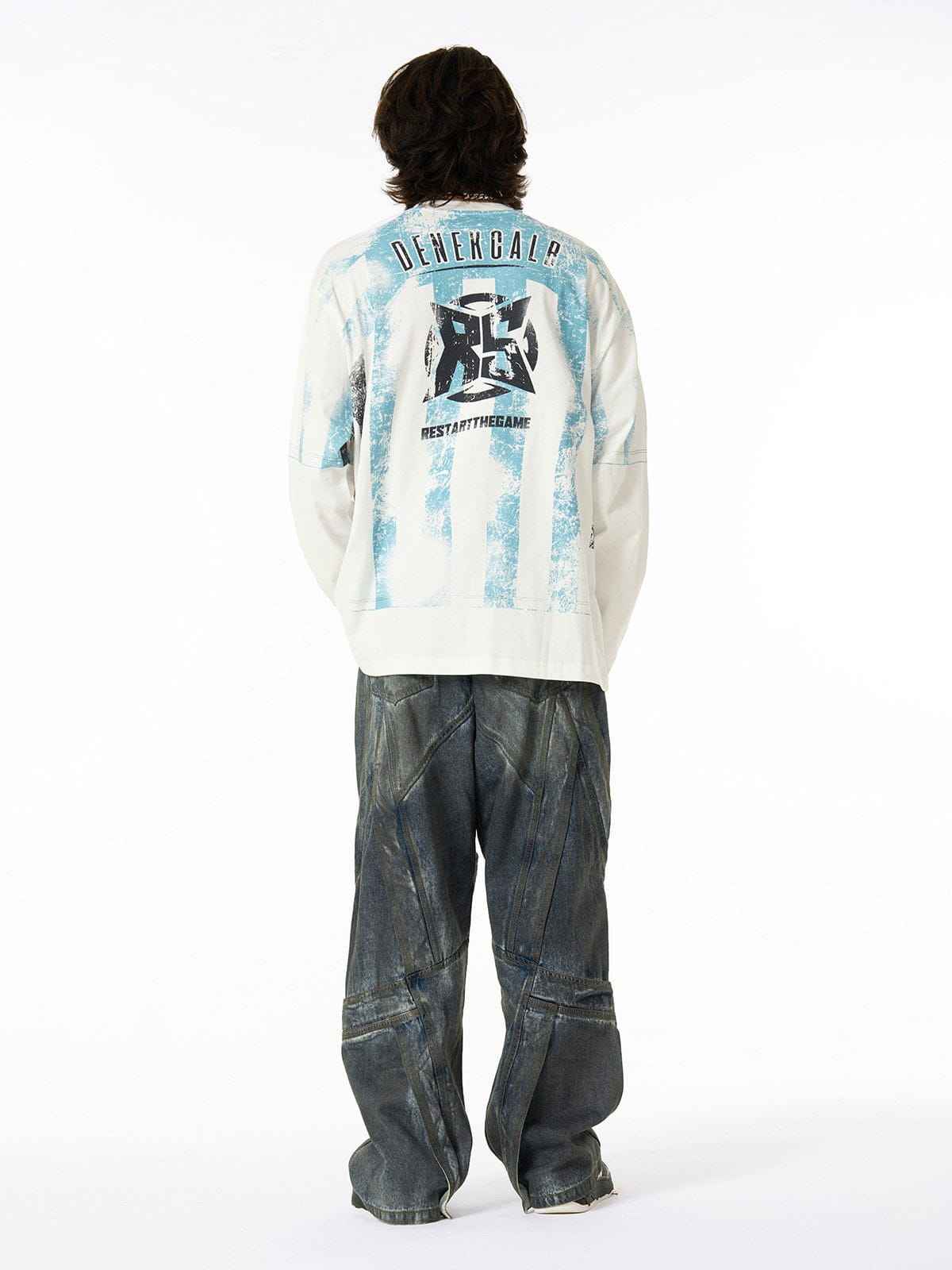 Long Sleeve Retro Stripe
