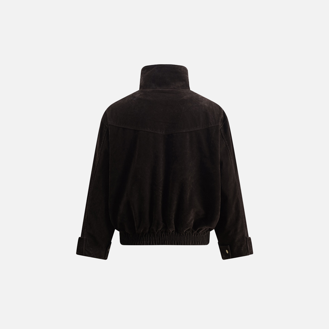 Stylish Cleanfit Irregular Zip-Up Jacket - Luxuryurbanwear