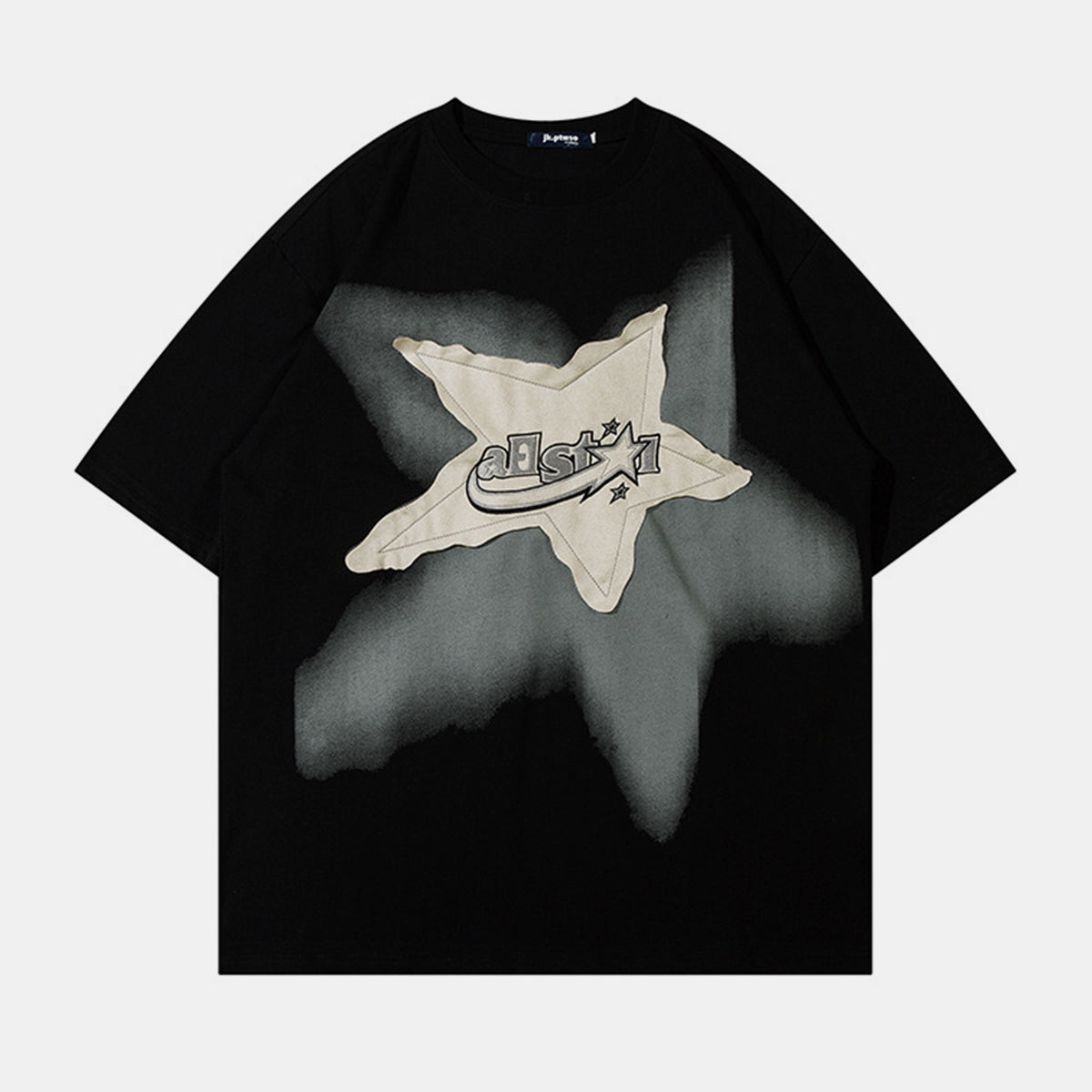 Star Patch | Hip Hop T-Shirt - Luxuryurbanwear