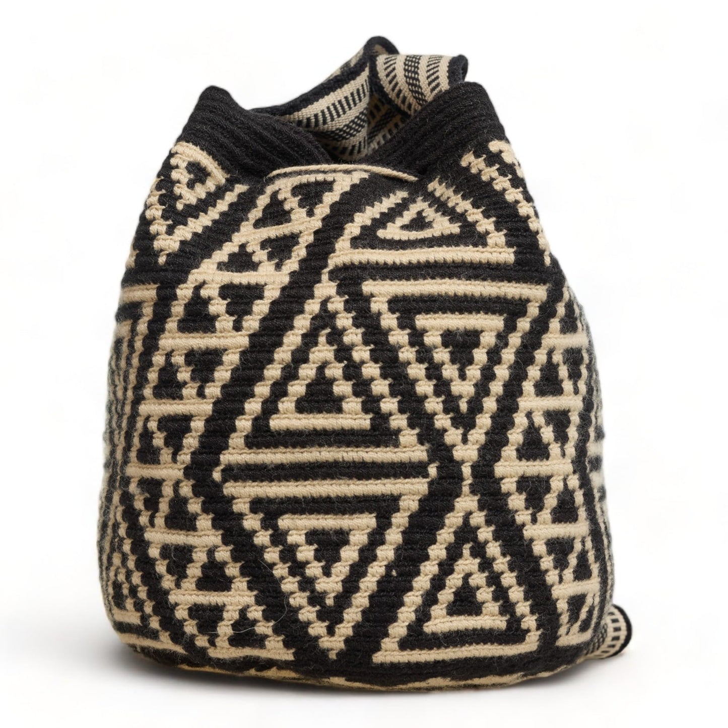 MEDIUM Wayuu Mochila Bag For Women original bolsa tejida colombiana authentic crochet pattern Gift from Colombia | AUTHENTIC WAYUU