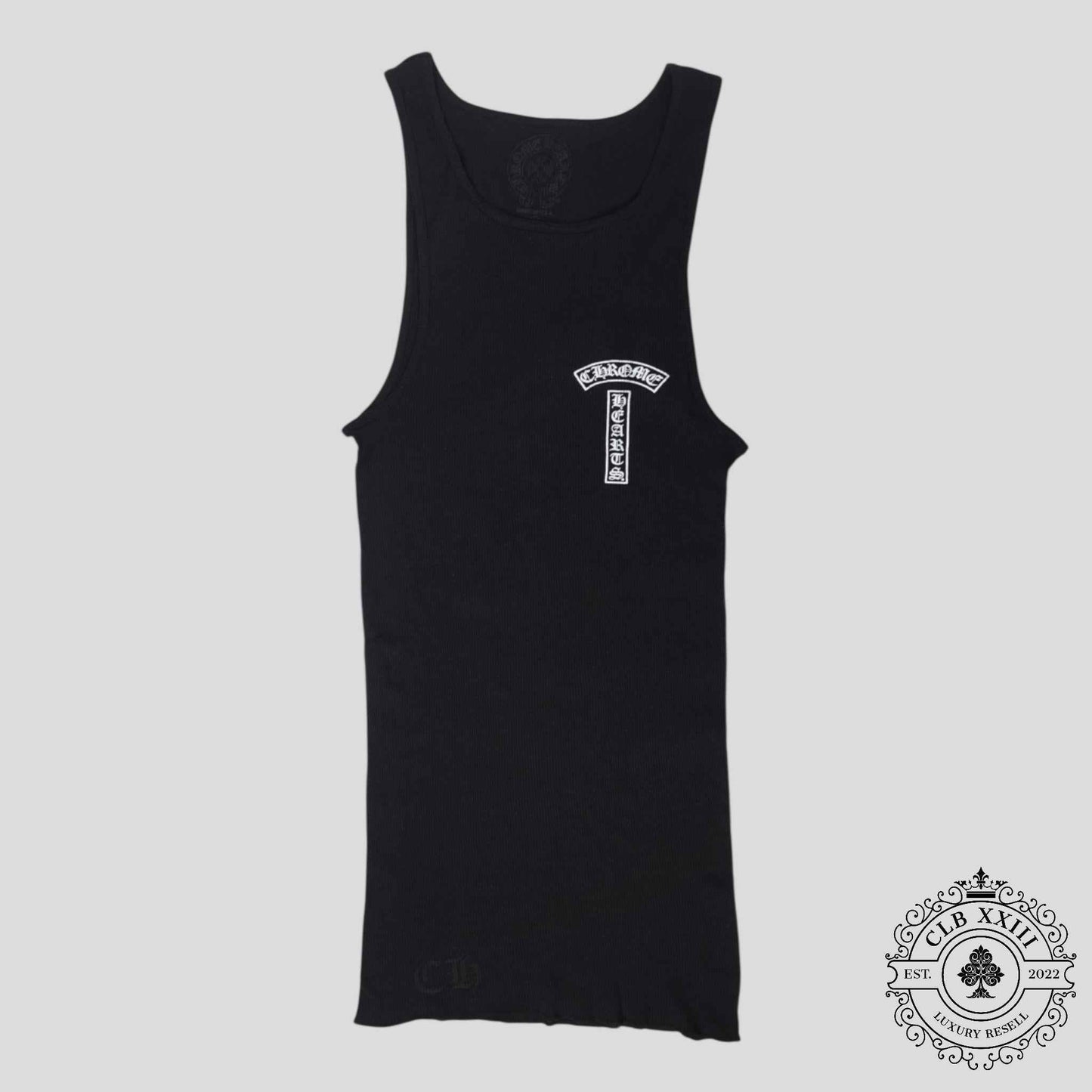 Chrome Hearts Cross Tank Top in Black