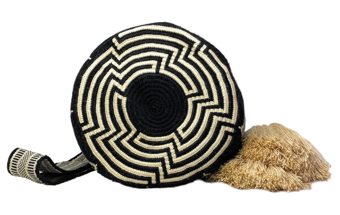 MEDIUM Wayuu Mochila Bag For Women original bolsa tejida colombiana authentic crochet pattern Gift from Colombia | AUTHENTIC WAYUU